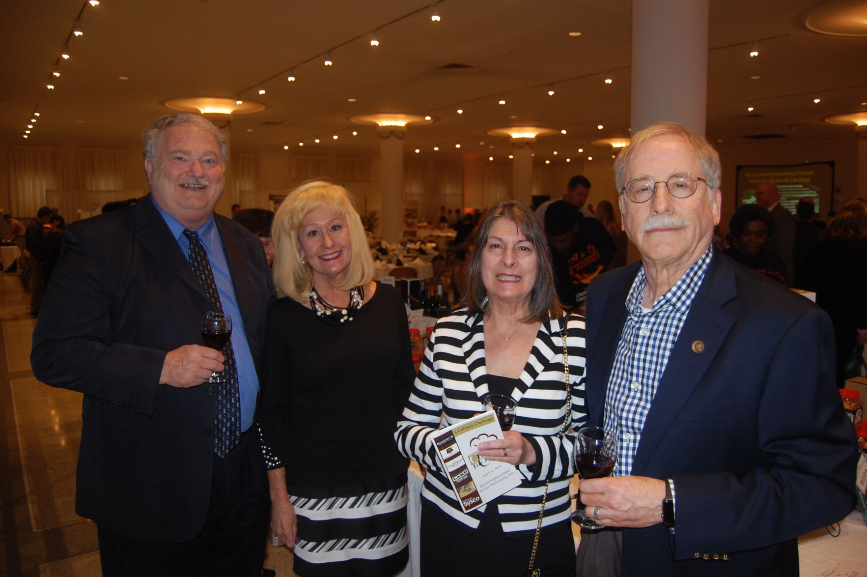 Frank and Angie Hoffman, Linda Simkins, Alan Novick